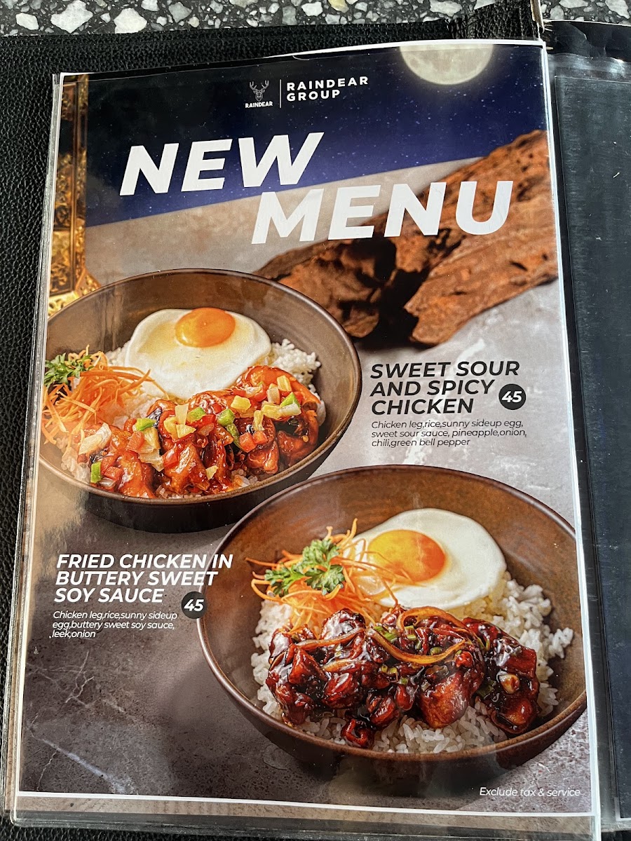 Menu Raindear Coffee House-1