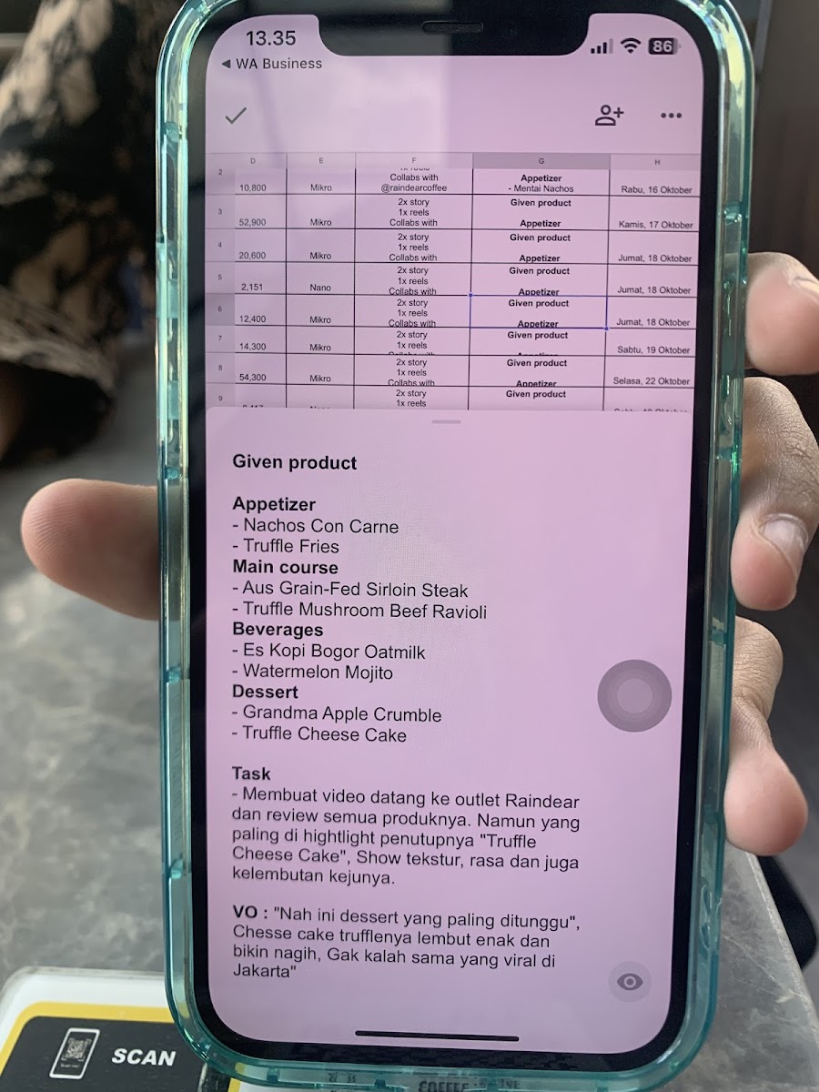 Menu Raindear Coffee House-3