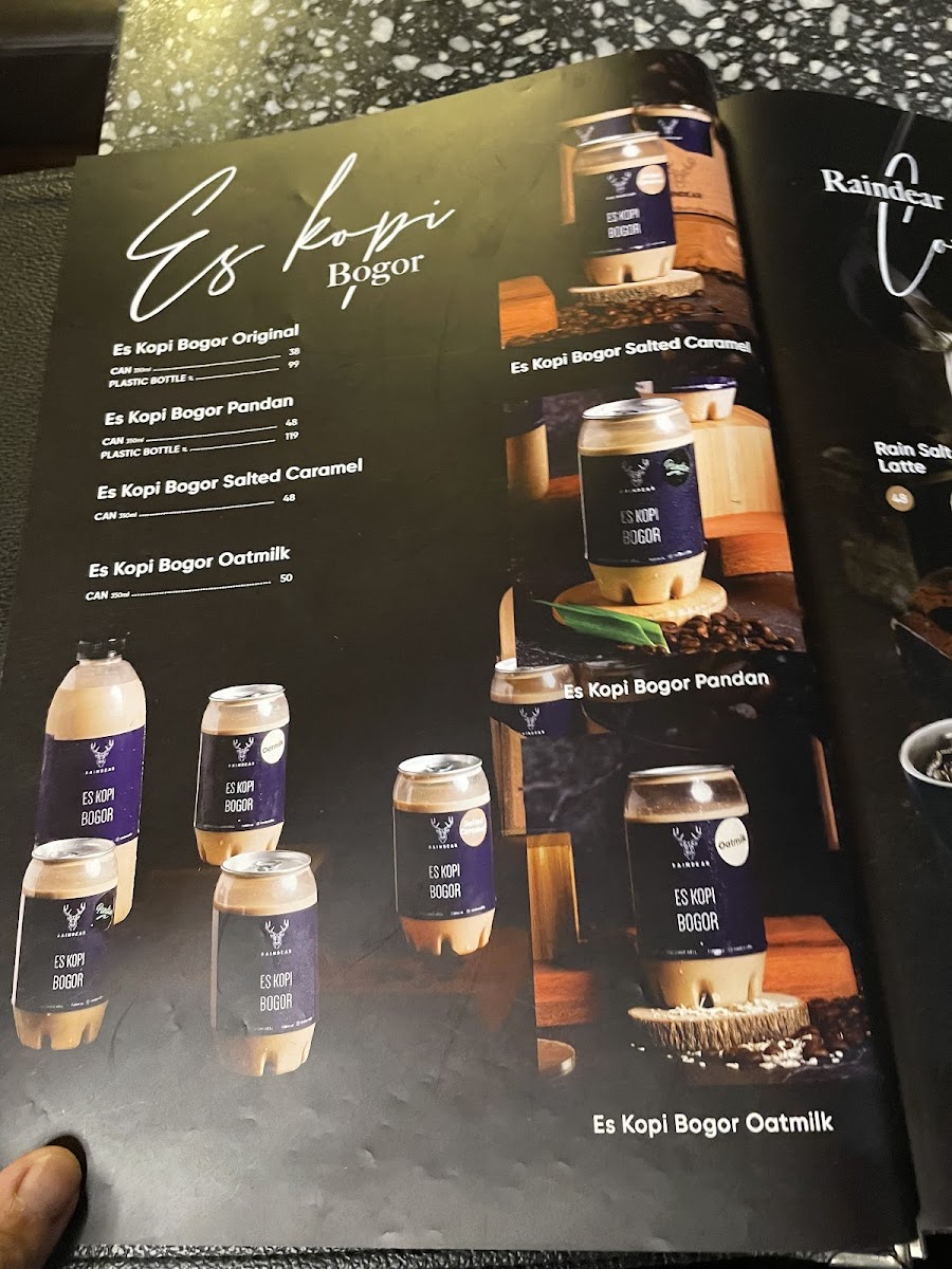 Menu Raindear Coffee House-4